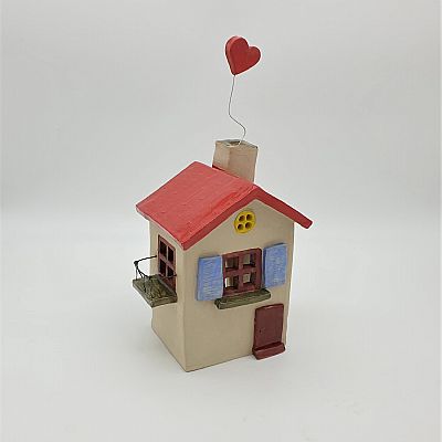 Κεραμικό Σπιτάκι για κερί ρεσό