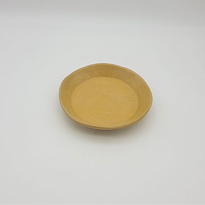 Χειροποίητο κεραμικό σετ Πιάτα με μπολ & κουταλάκι