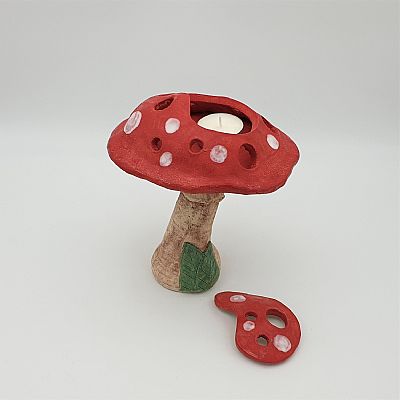 Κεραμικά διακοσμητικά Μανιτάρια για Ρεσό