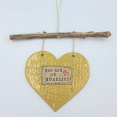 Χειροποίητες κεραμικές καρδιές