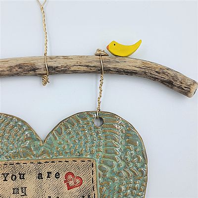 Χειροποίητες κεραμικές καρδιές