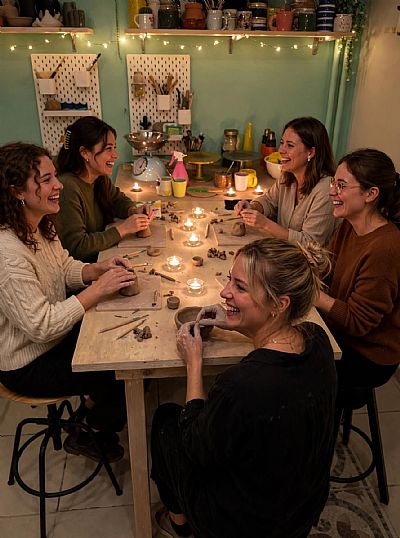 Ceramic & Wine Night