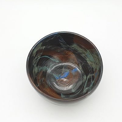 Χειροποίητο κεραμικό μπολ διάστημα